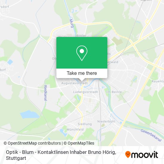 Optik - Blum - Kontaktlinsen Inhaber Bruno Hörig map