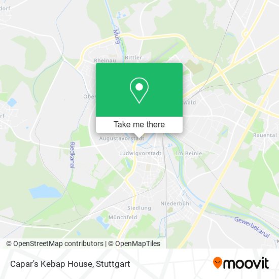 Capar's Kebap House map