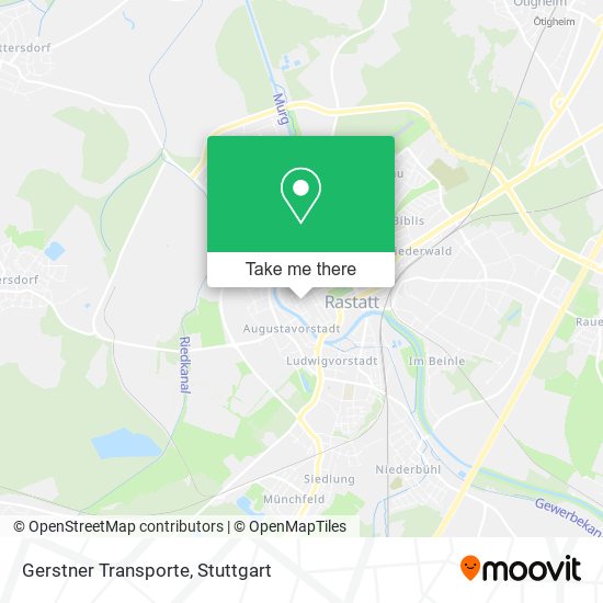 Карта Gerstner Transporte