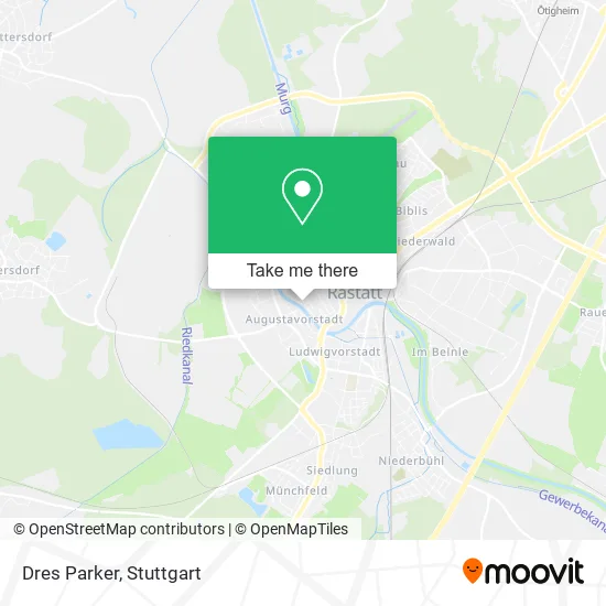 Карта Dres Parker