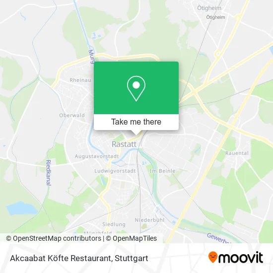 Карта Akcaabat Köfte Restaurant