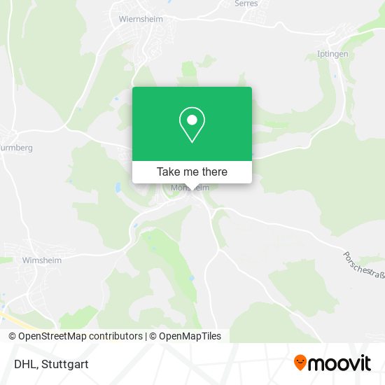 Карта DHL
