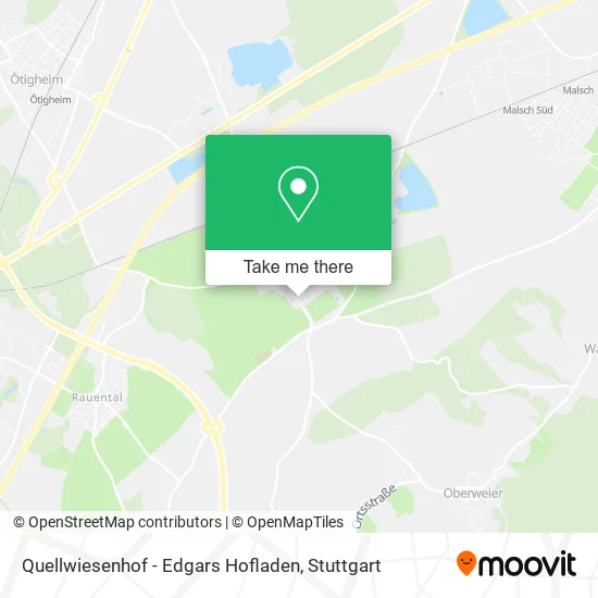Карта Quellwiesenhof - Edgars Hofladen
