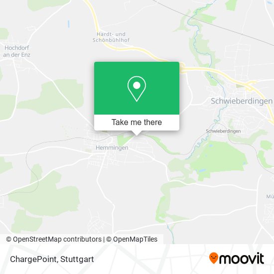 Карта ChargePoint