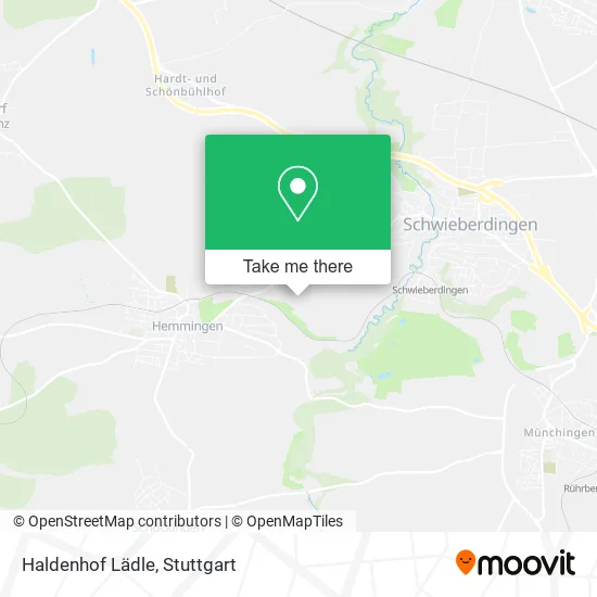 Карта Haldenhof Lädle