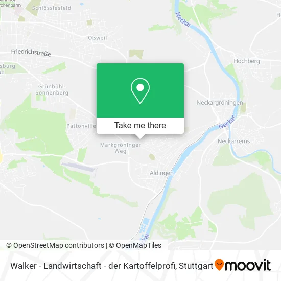 Карта Walker - Landwirtschaft - der Kartoffelprofi
