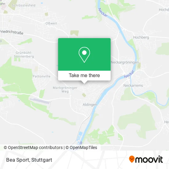 Карта Bea Sport