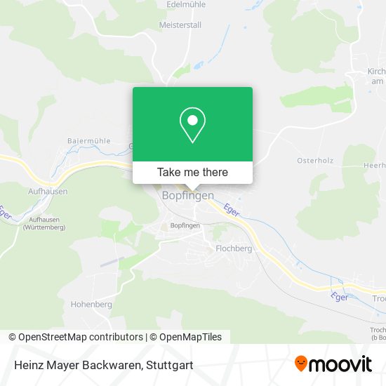 Heinz Mayer Backwaren map