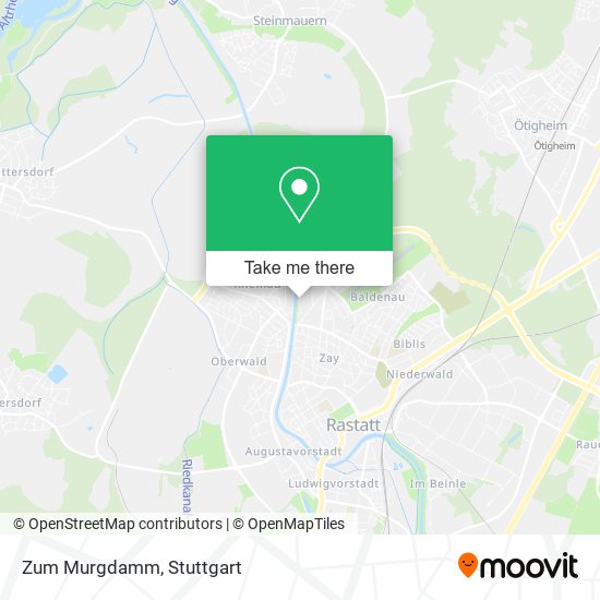 Карта Zum Murgdamm