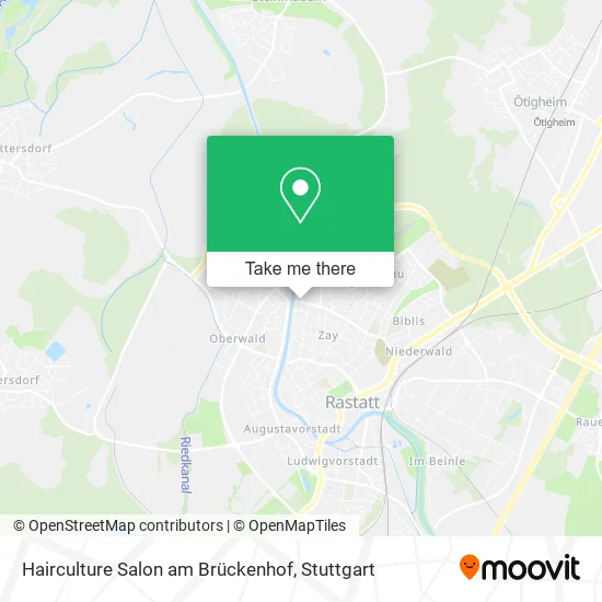 Карта Hairculture Salon am Brückenhof