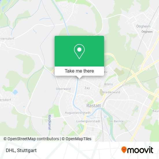 Карта DHL