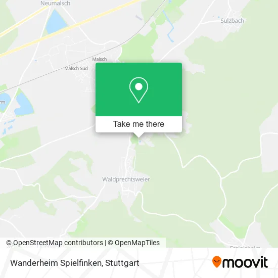 Wanderheim Spielfinken map
