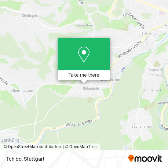 Tchibo map