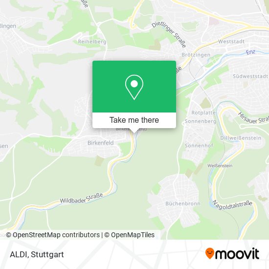 ALDI map