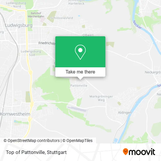 Карта Top of Pattonville