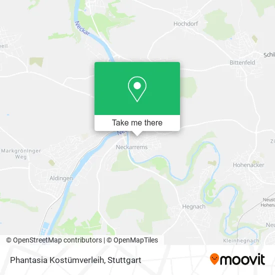 Карта Phantasia Kostümverleih