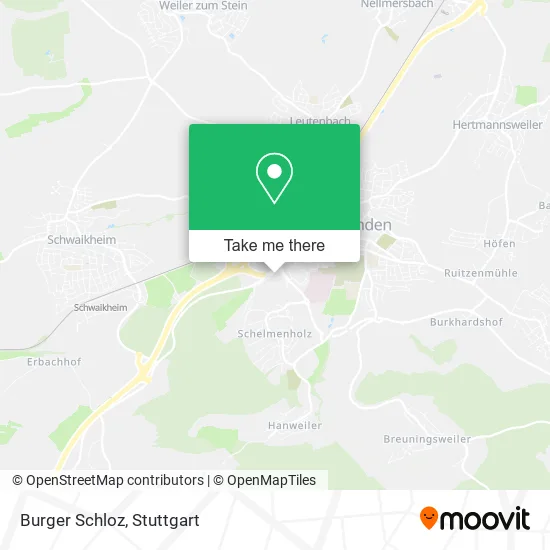 Карта Burger Schloz