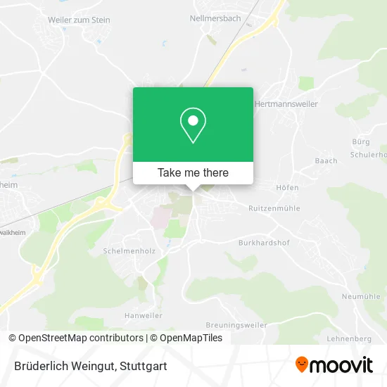 Карта Brüderlich Weingut