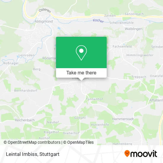 Карта Leintal Imbiss