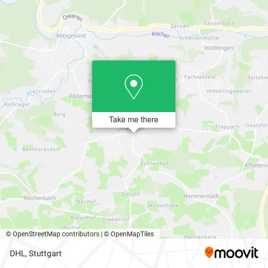 Карта DHL