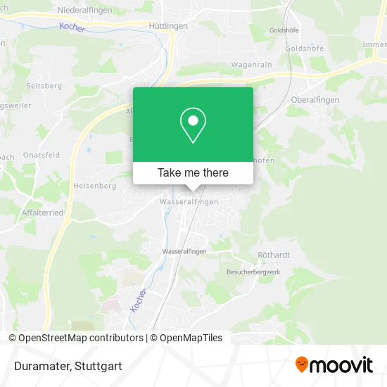 Карта Duramater