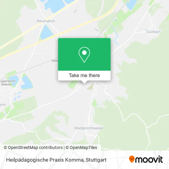 Карта Heilpädagogische Praxis Komma