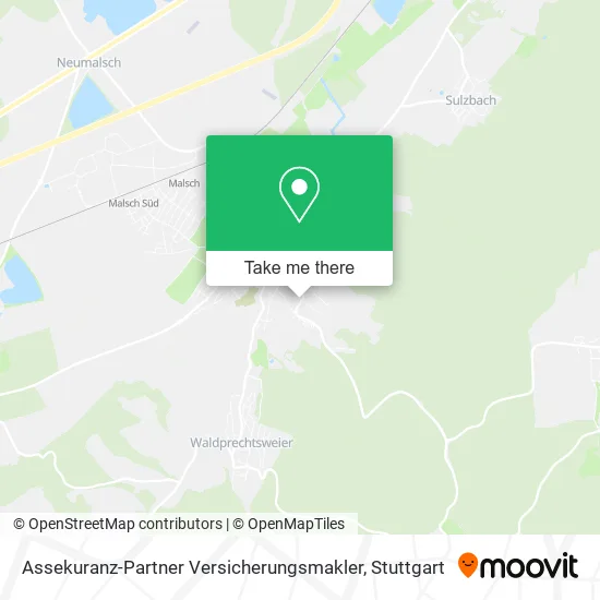 Карта Assekuranz-Partner Versicherungsmakler