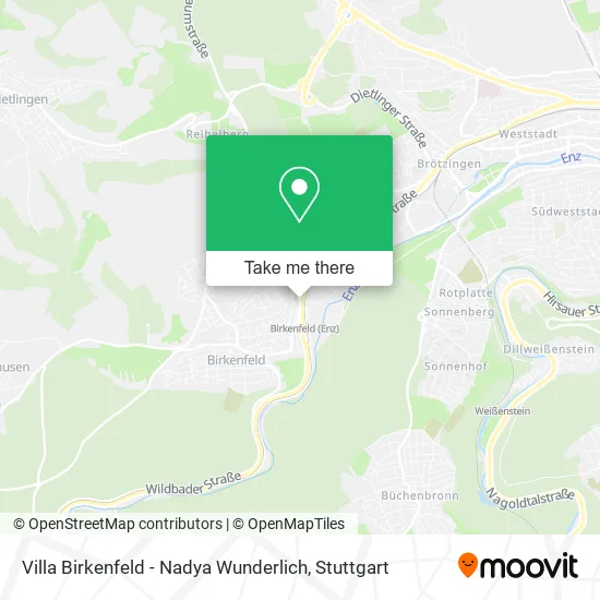 Карта Villa Birkenfeld - Nadya Wunderlich