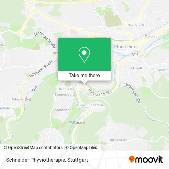 Карта Schneider Physiotherapie