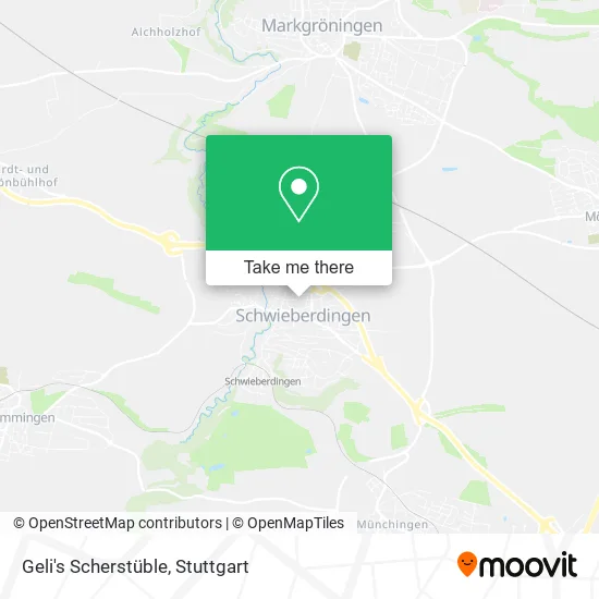 Карта Geli's Scherstüble