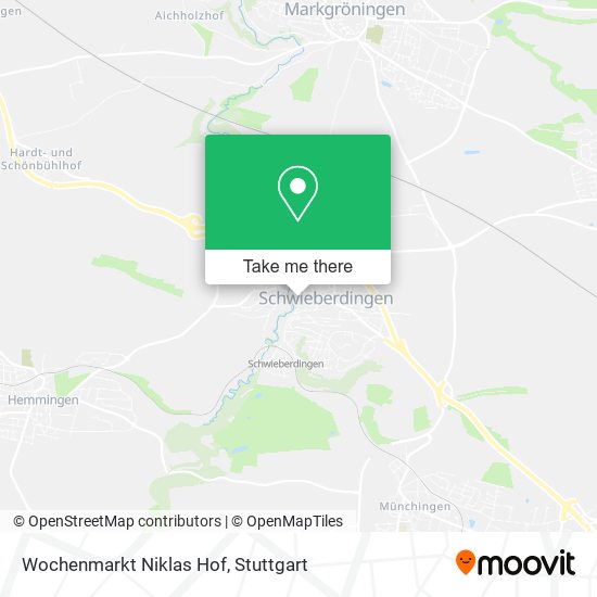 Карта Wochenmarkt Niklas Hof