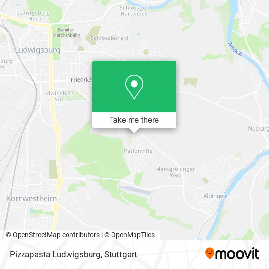 Карта Pizzapasta Ludwigsburg