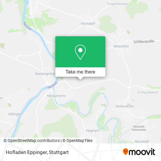 Карта Hofladen Eppinger