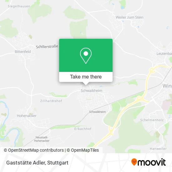 Карта Gaststätte Adler