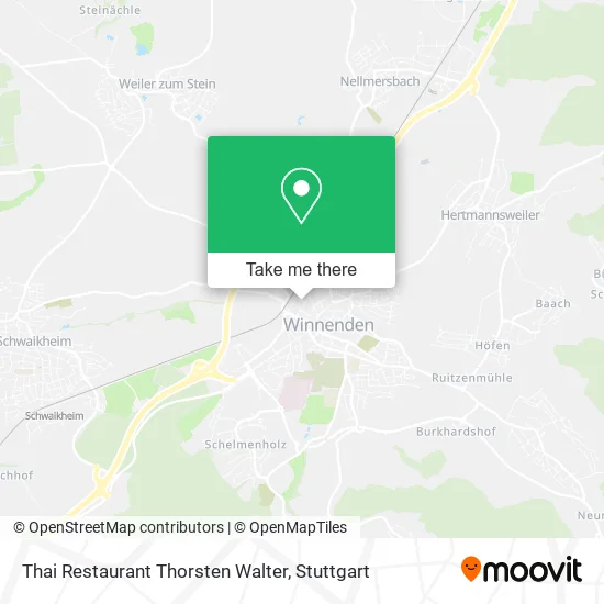 Карта Thai Restaurant Thorsten Walter