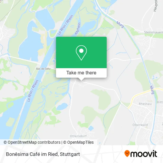 Карта Bonêsima Café im Ried