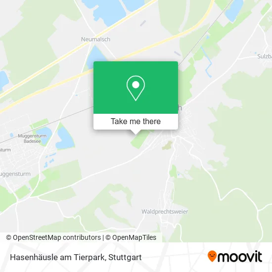 Карта Hasenhäusle am Tierpark