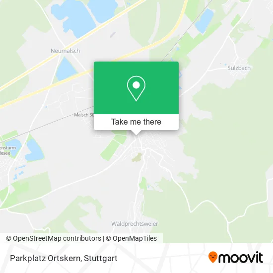 Карта Parkplatz Ortskern