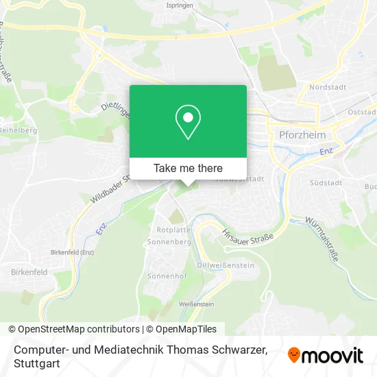 Карта Computer- und Mediatechnik Thomas Schwarzer