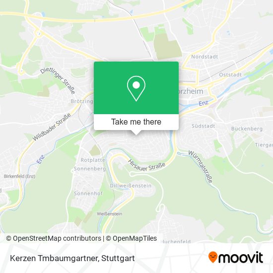 Kerzen Tmbaumgartner map