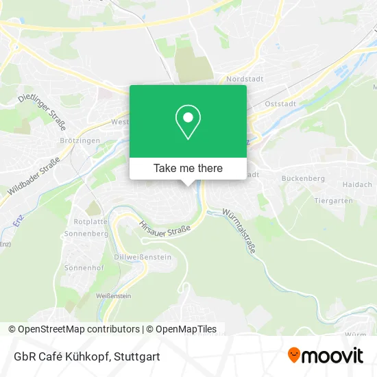 Карта GbR Café Kühkopf