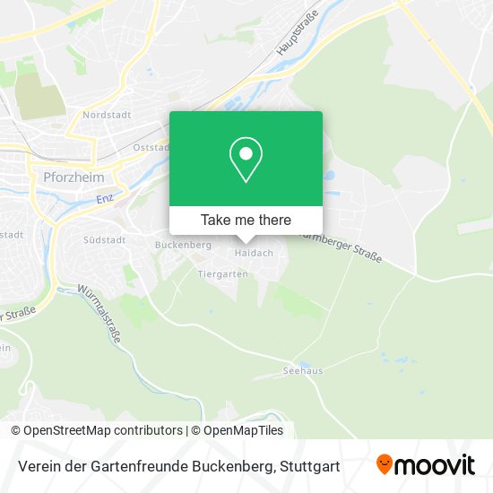 Verein der Gartenfreunde Buckenberg map