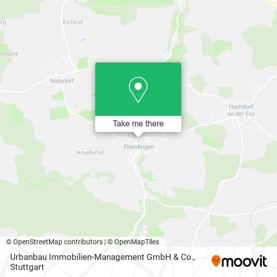 Urbanbau Immobilien-Management GmbH & Co. map