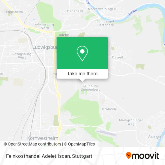 Карта Feinkosthandel Adelet Iscan