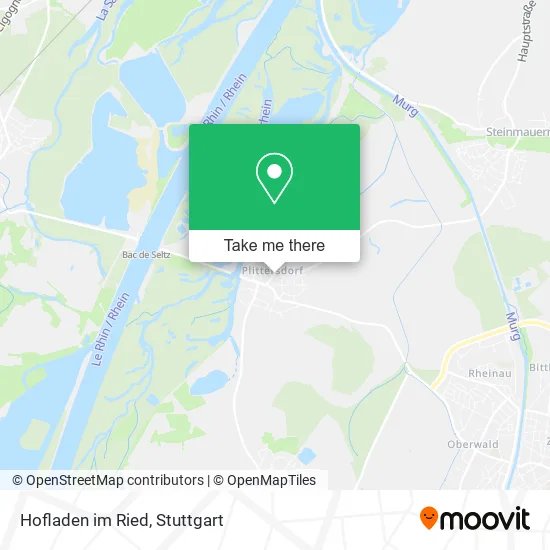 Карта Hofladen im Ried