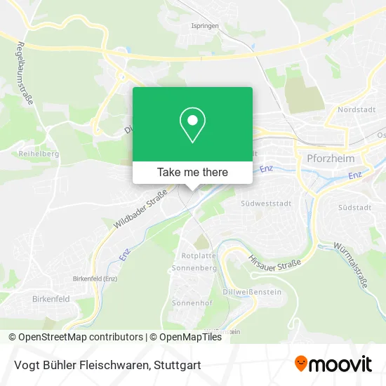 Карта Vogt Bühler Fleischwaren