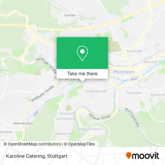 Карта Karoline Catering