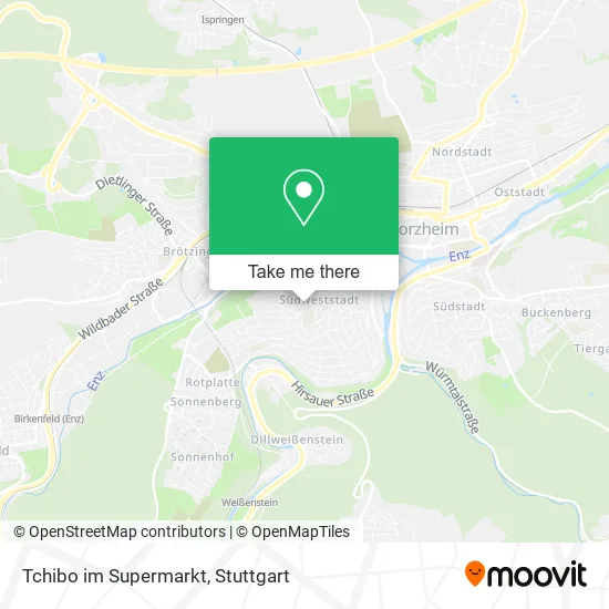 Карта Tchibo im Supermarkt