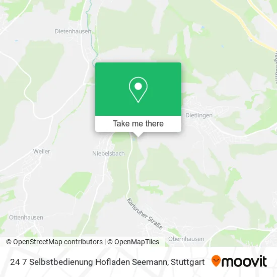 Карта 24 7 Selbstbedienung Hofladen Seemann