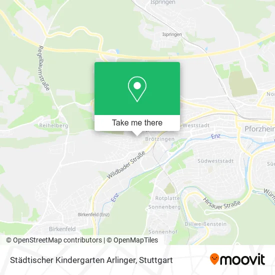 Städtischer Kindergarten Arlinger map